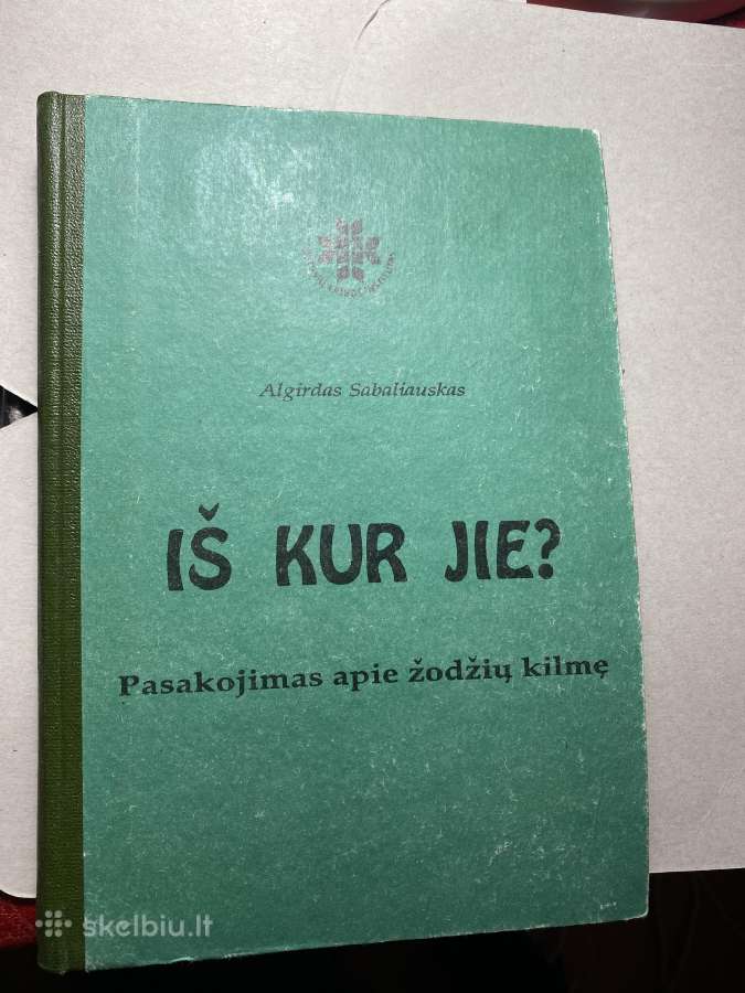Knyga “Iš kur jie