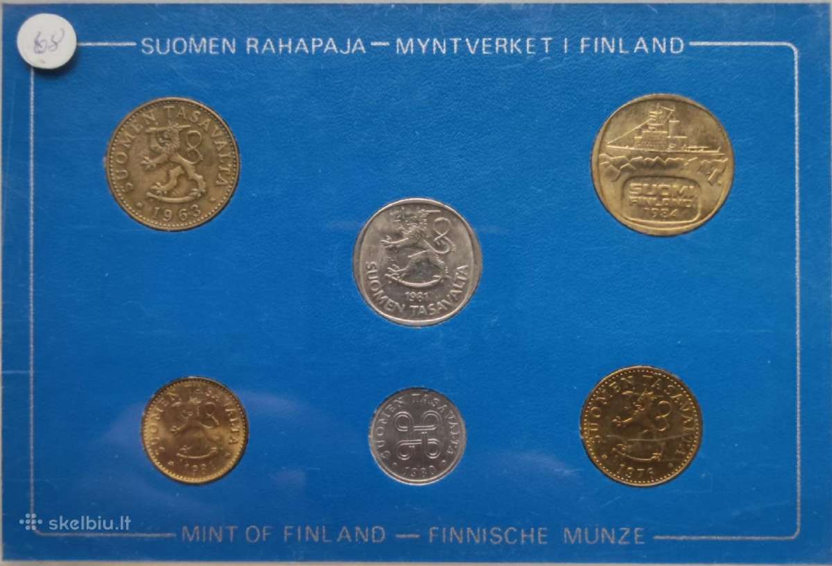 Suomi Finlend Monetos - nuotraukos Nr. 2
