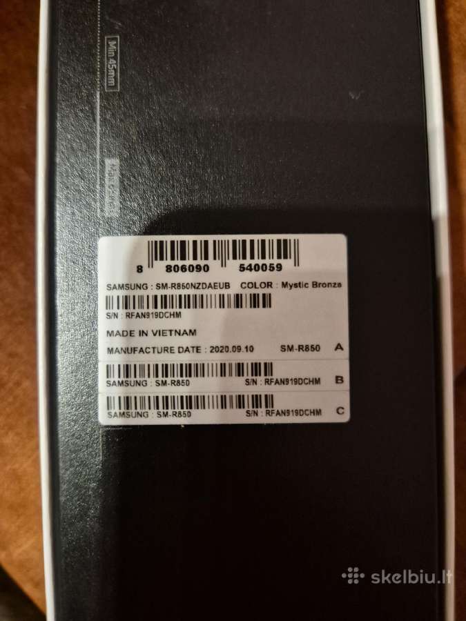 Samsung Galaxy watch 3 - nuotraukos Nr. 6