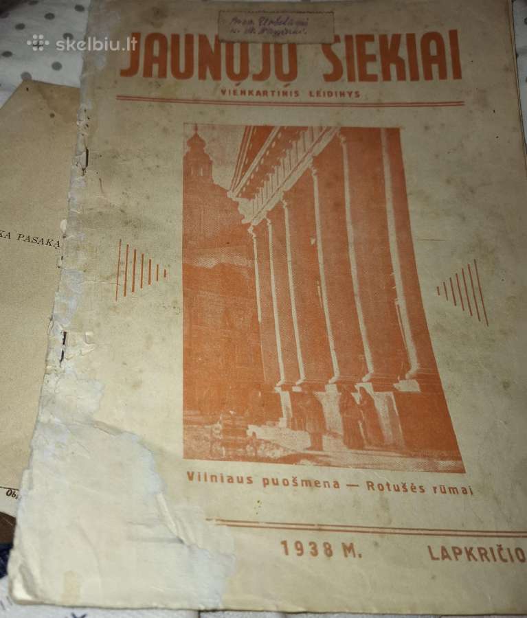Jaunųjų siekiai (1938, lapkr. mėn.)