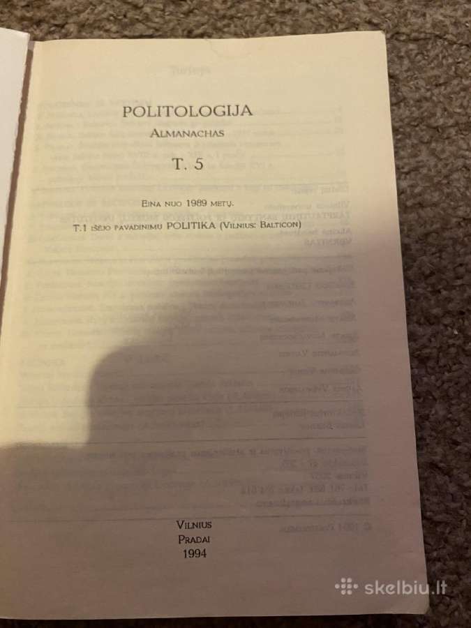 Parduodami žurnalai Politologija 1995 ir t.t. - nuotraukos Nr. 8