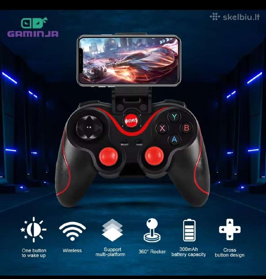 Nauji wireless joystick,bluetooth. - nuotraukos Nr. 6