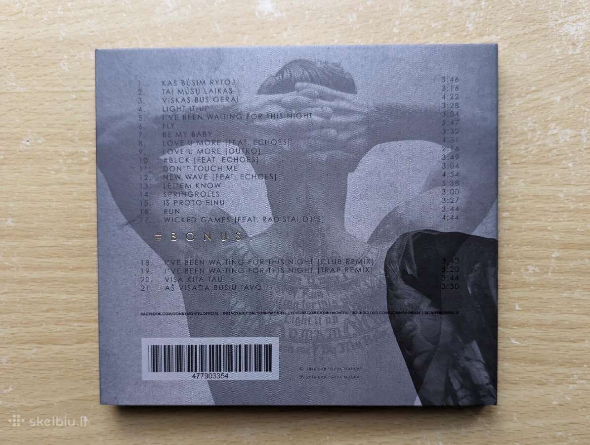 CD Donny Montell - nuotraukos Nr. 3
