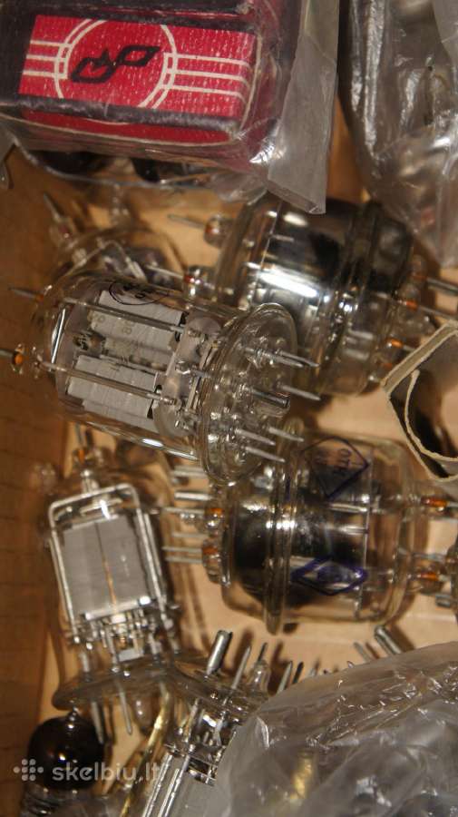 6p45s, Gm-5b 6n1p, gu-50 ir kitos radio lempos - nuotraukos Nr. 5