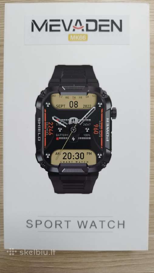 Išmanusis laikrodis Mevaden Mk66
