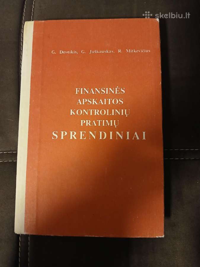 Finansinės apskaitos kontrolinių pratimų sprendini