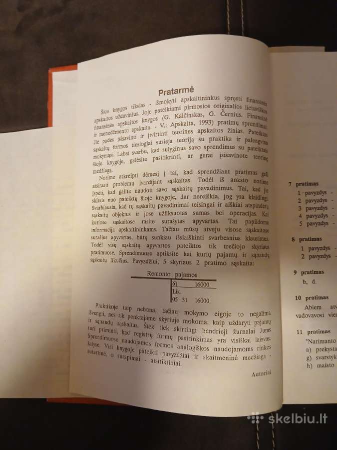 Finansinės apskaitos kontrolinių pratimų sprendini - nuotraukos Nr. 2