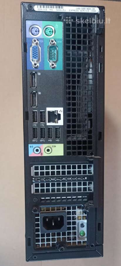 Naudotas Dell Optiplex 990 (i5), 4gb RAM, 0tb HDD