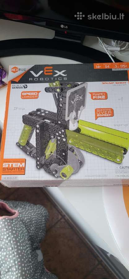Hexbug vex konstruktorius
