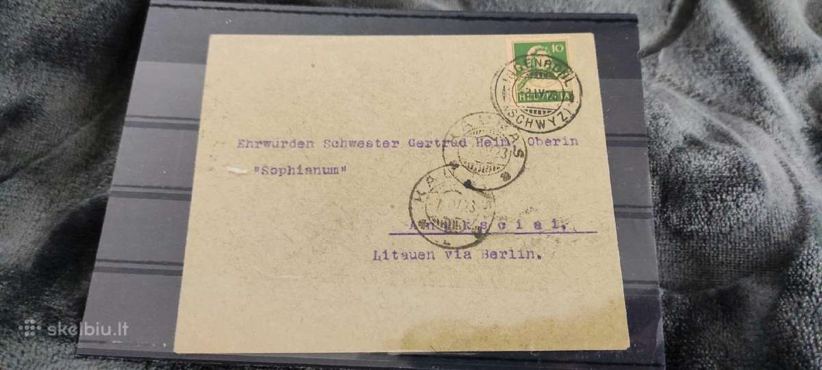 Laiskas Kaunas voketija 1923