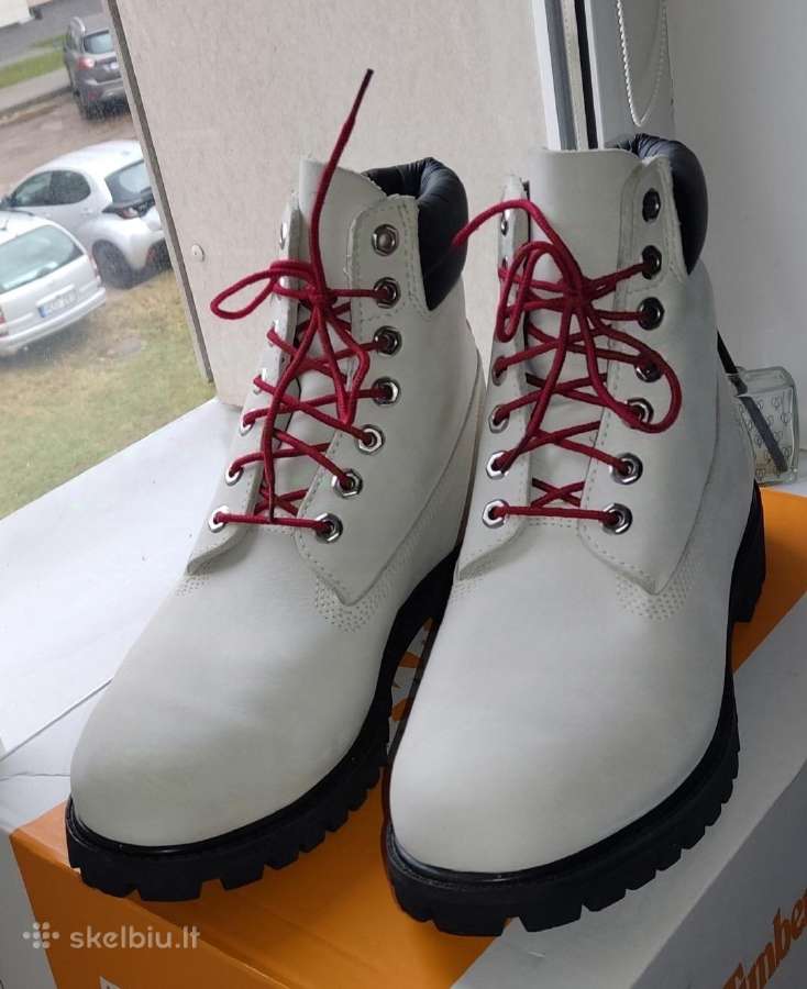 Balti Timberland auliniai - nuotraukos Nr. 2