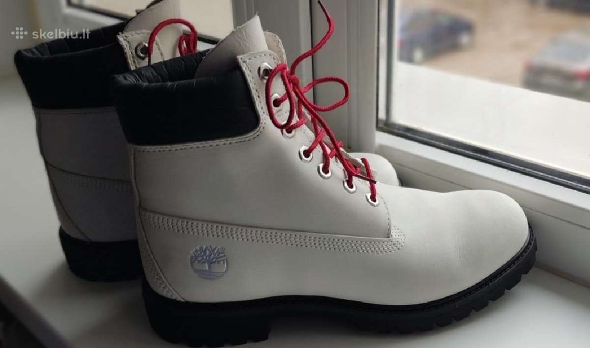 Balti Timberland auliniai - nuotraukos Nr. 4