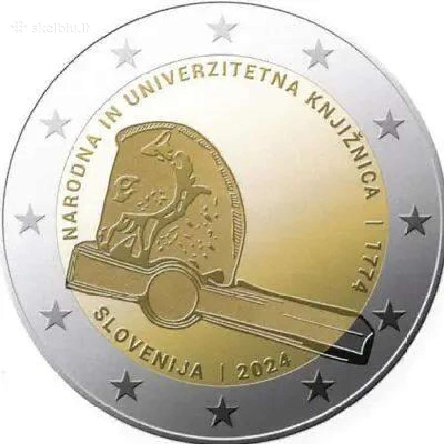 2 eurų Slovėnijos Unc proginės monetos - nuotraukos Nr. 6