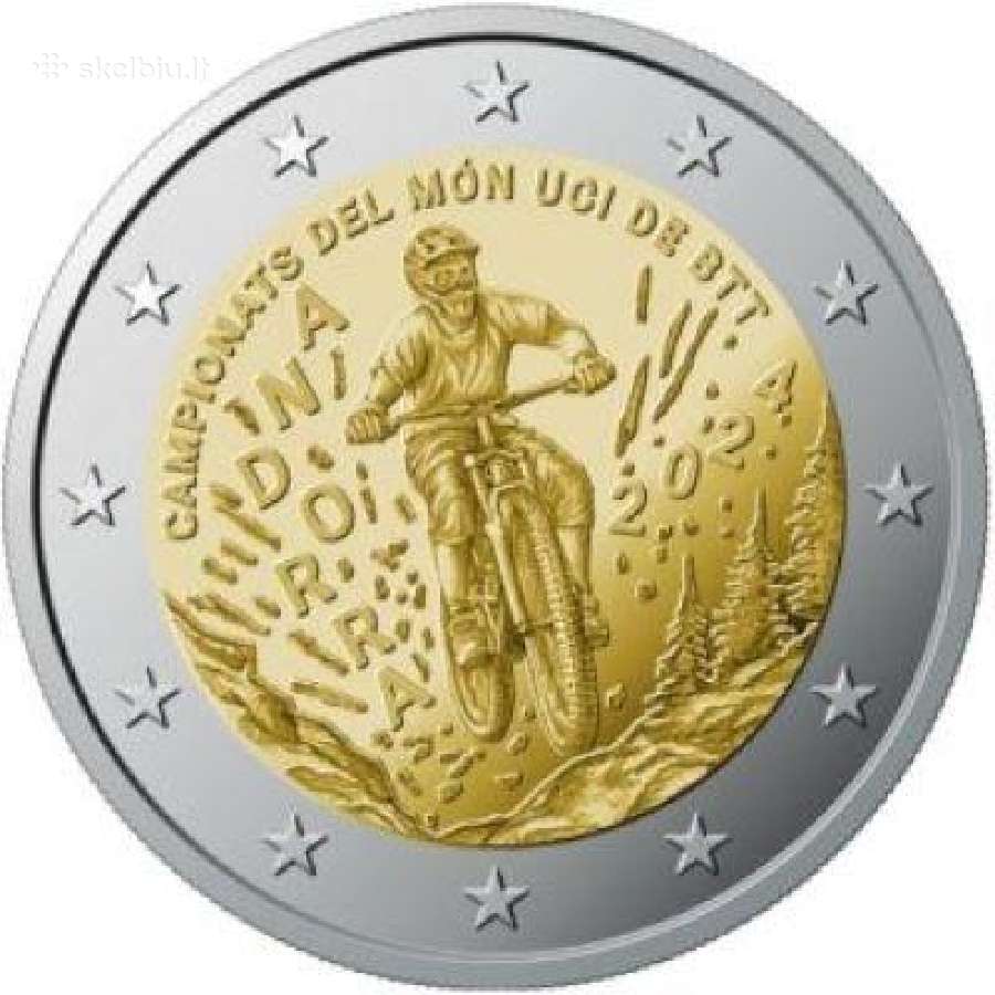2 eurų Andoros Unc proginės monetos - nuotraukos Nr. 11