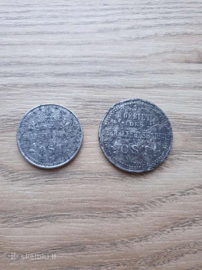 1916 Ost 2 ir 3 kapeikos - nuotraukos Nr. 2