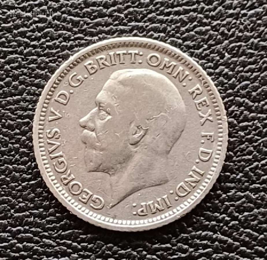 (486) 6 pensai 1928m. UK sidabras. - nuotraukos Nr. 2