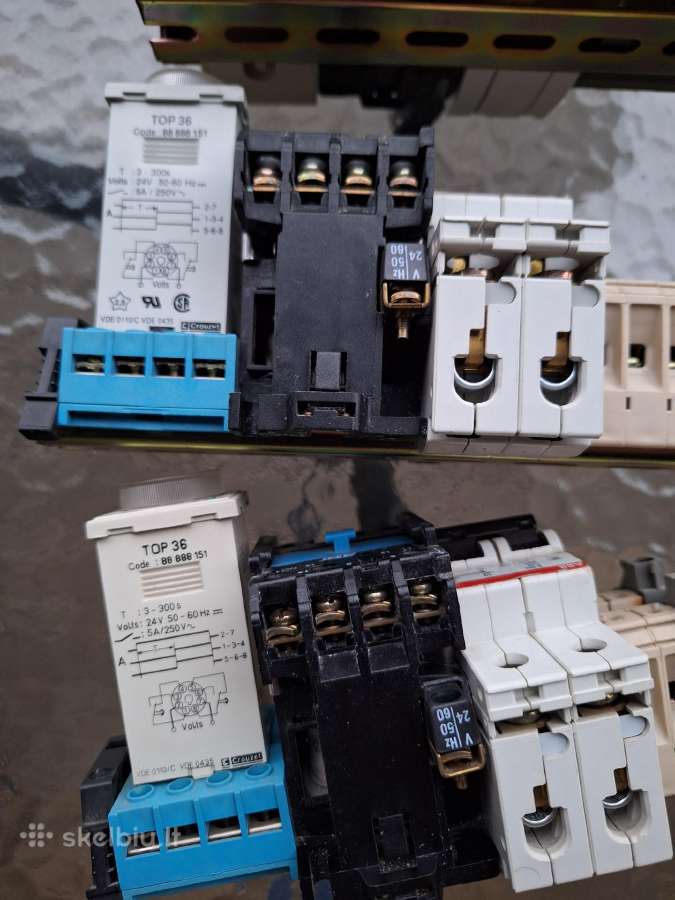 Elektros automatikos elementai - nuotraukos Nr. 3