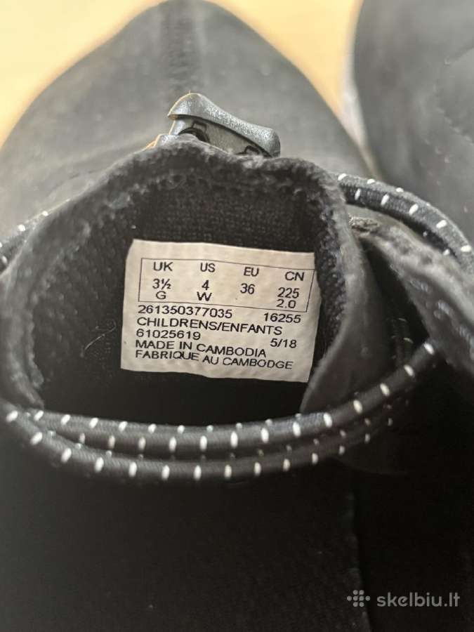 Juodi moteriški sportiniai bateliai Clarks - nuotraukos Nr. 5