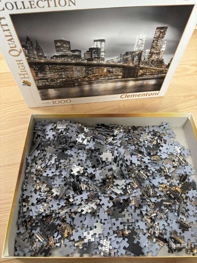 Nauja dėlionė Clementoni, 1000 detalių - nuotraukos Nr. 2