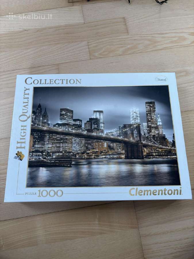 Nauja dėlionė Clementoni, 1000 detalių - nuotraukos Nr. 3