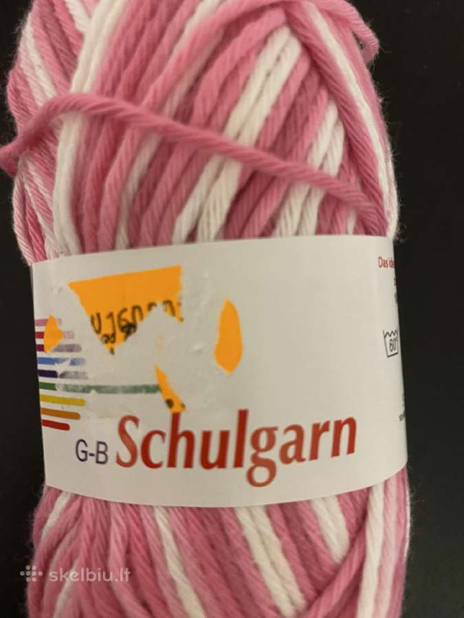 Siūlai Schulgarn medvilnė - nuotraukos Nr. 4
