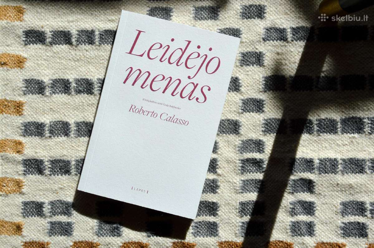 Roberto Calasso Leidėjo menas