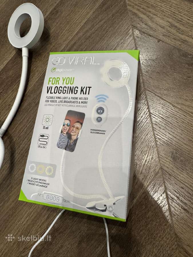 Filmavimo stovas Go Viral Vlogging kit - nuotraukos Nr. 2