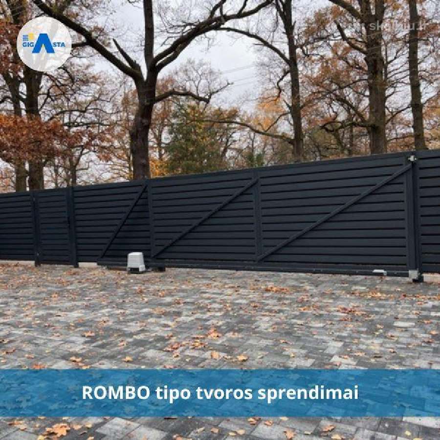 Tvoros, stumdomi vartai, vartų automatikos - nuotraukos Nr. 8