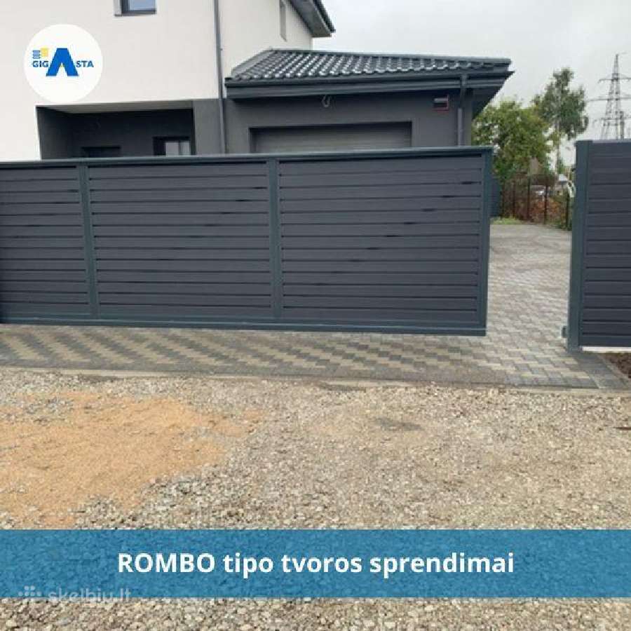 Tvoros, stumdomi vartai, vartų automatikos - nuotraukos Nr. 9