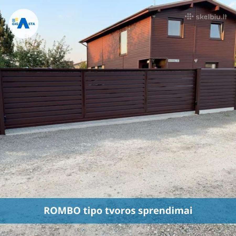 Tvoros, stumdomi vartai, vartų automatikos - nuotraukos Nr. 10