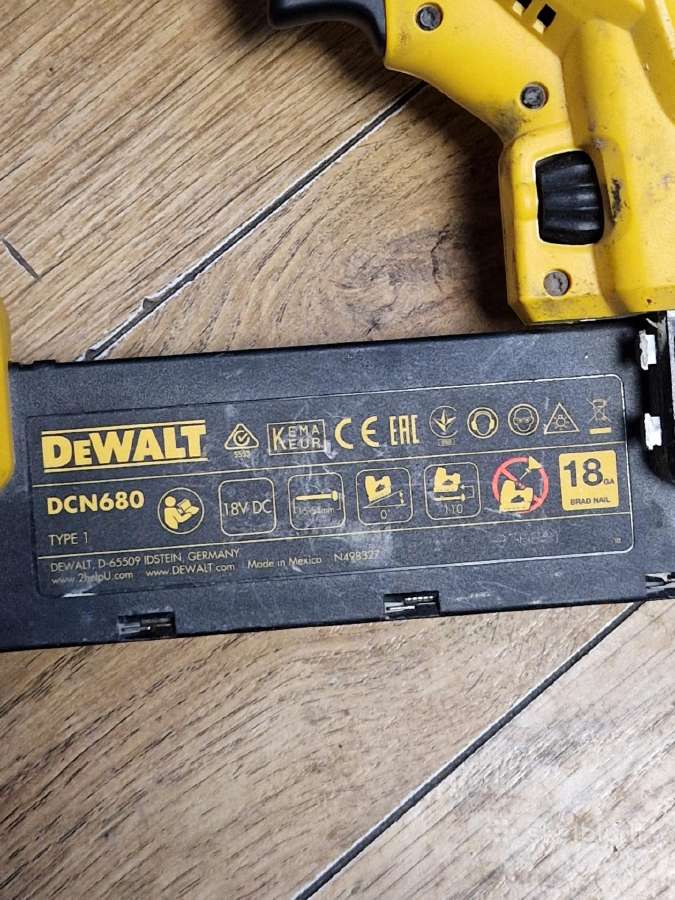 Dewalt akumuliatorinine viniakale dcn680 - nuotraukos Nr. 2