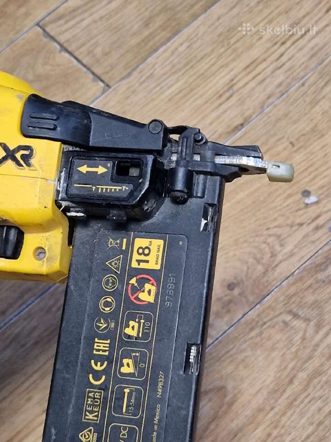 Dewalt akumuliatorinine viniakale dcn680 - nuotraukos Nr. 3