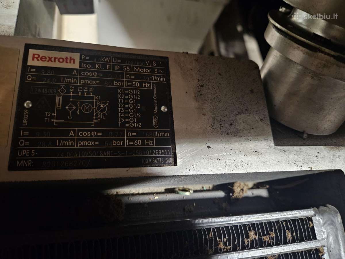 Rexroth R901268270 Hydraulic Pump 4kw 1700rpm 28.8 - nuotraukos Nr. 5