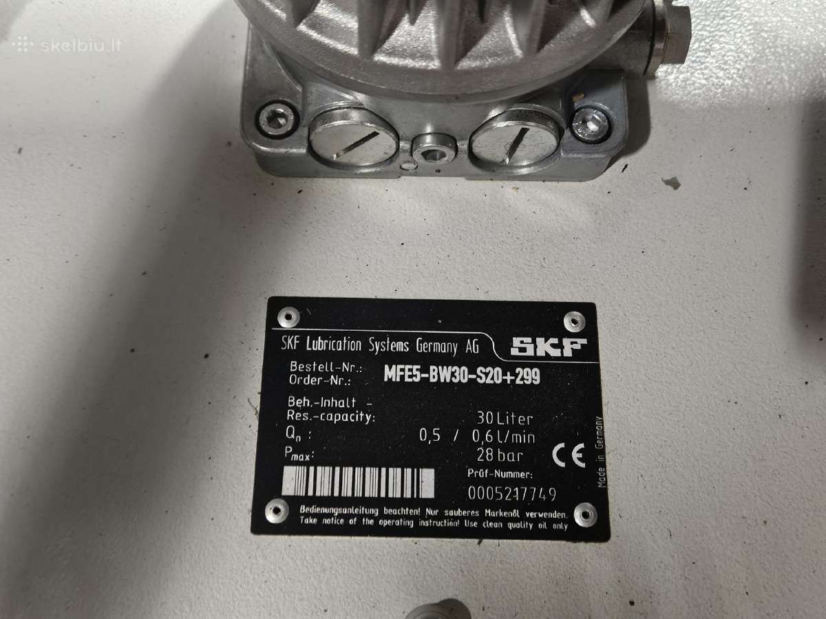 Skf Lubrication Gear pump Mfe - nuotraukos Nr. 2