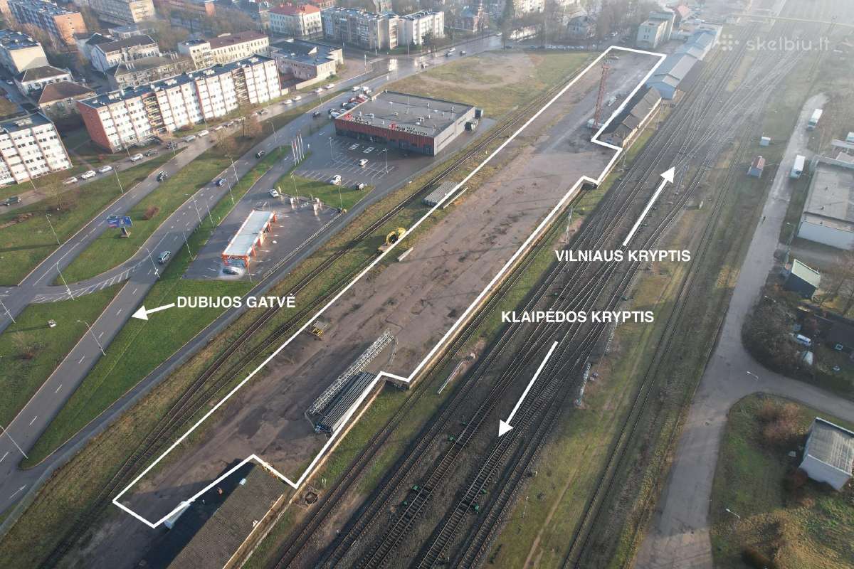 Asfaltuota Aikštelė Šiaulių m. Centre