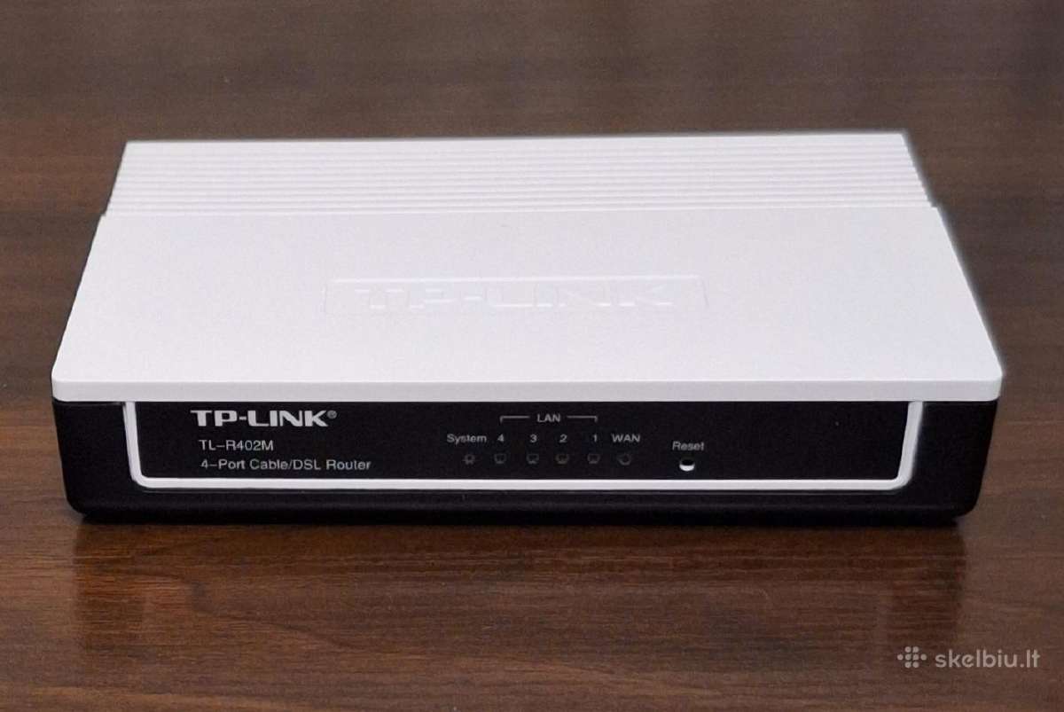 Tp-link 4-port Cabledsl Router (tl-r402m)