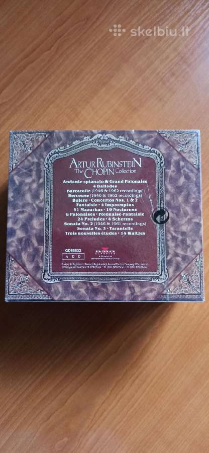 Artur Rubinstein The Chopin Collection - nuotraukos Nr. 2