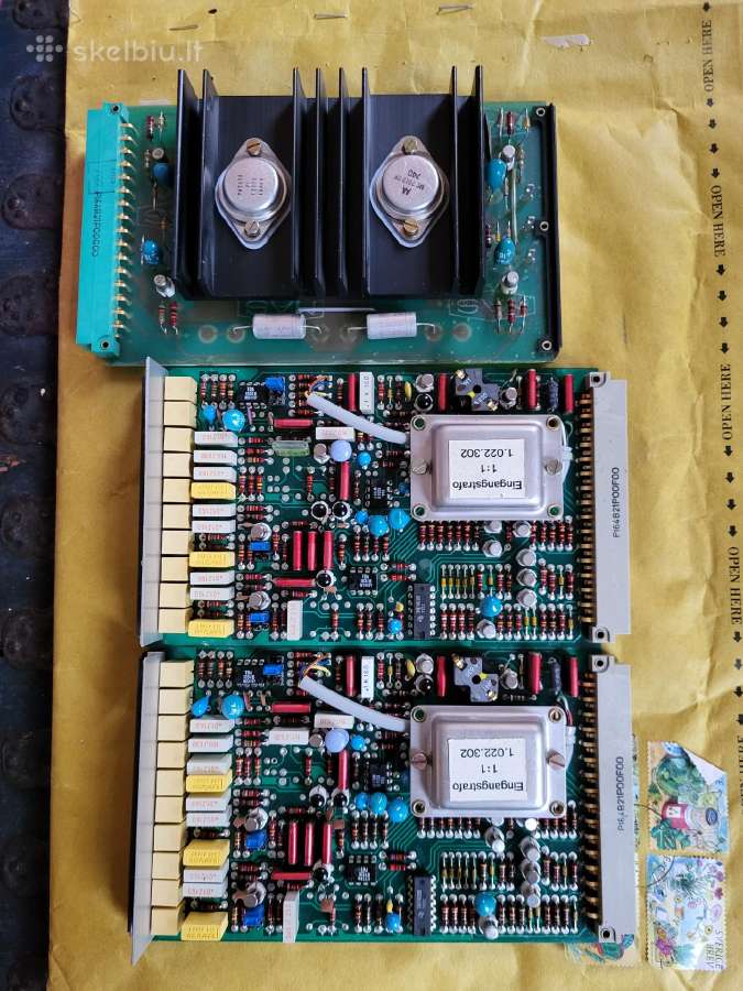 Studer B67 įrašymo kortos, stabilizatorius