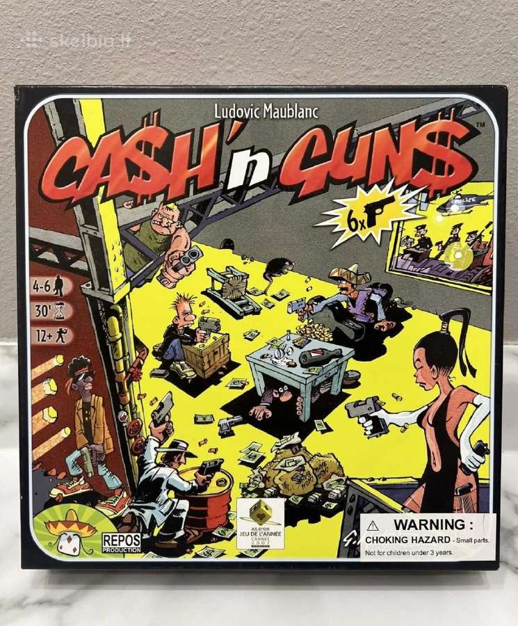 Ca$h'n Guns Stalo zaidimas
