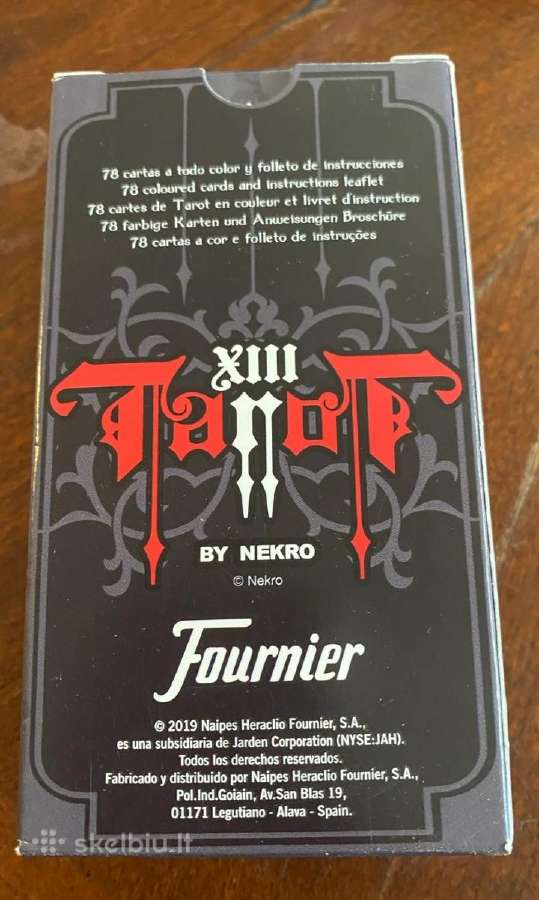 Nekro tarot kortos - nuotraukos Nr. 3