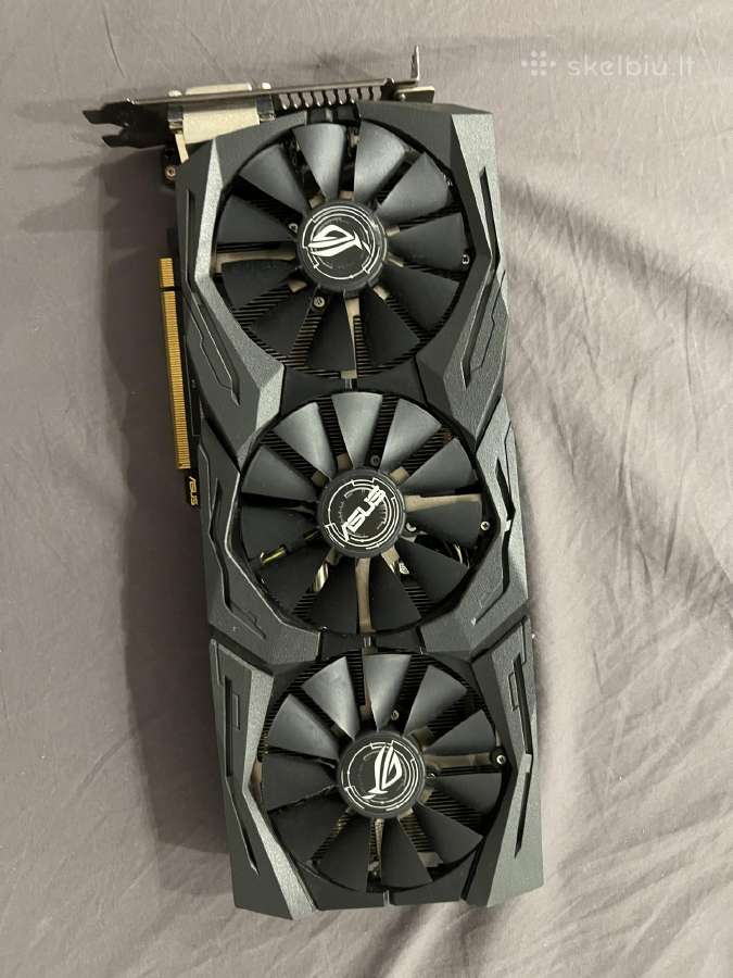 Asus rog strix gtx 1060 6gb (3fan) - Skelbiu.lt