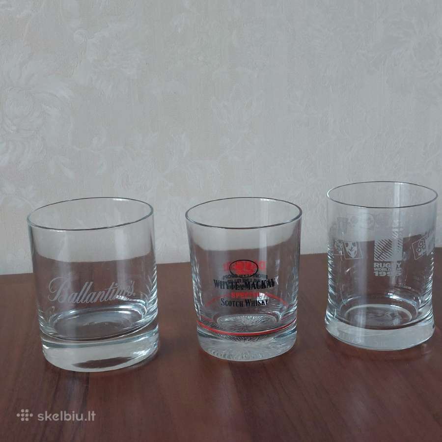 Kolekcinės viskio taurės / Whiskey glasses