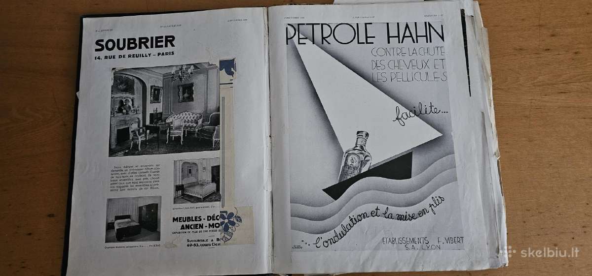 1933 iliustracijos didele knyga - nuotraukos Nr. 5
