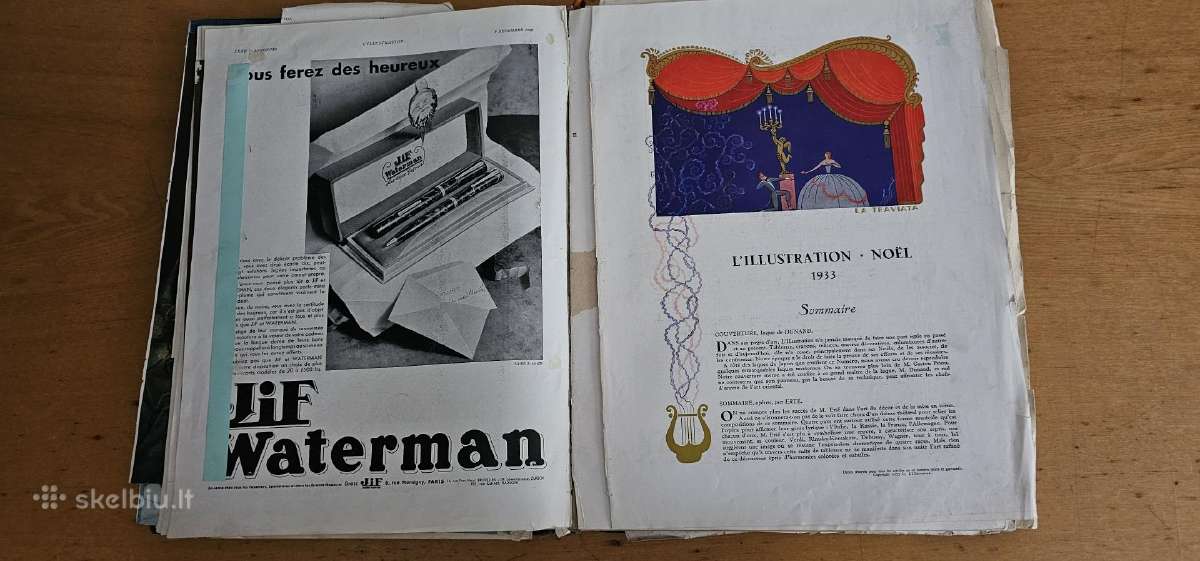 1933 iliustracijos didele knyga - nuotraukos Nr. 7