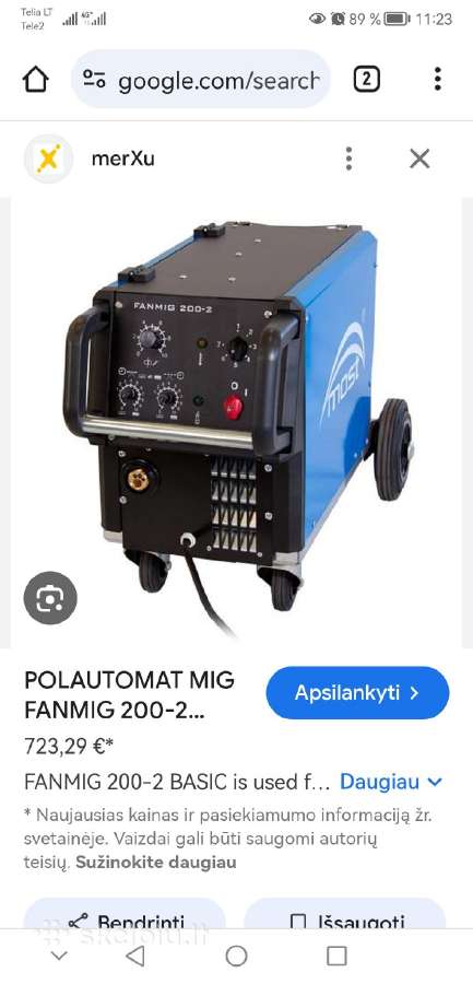 Suvirinimo aparatas - nuotraukos Nr. 2
