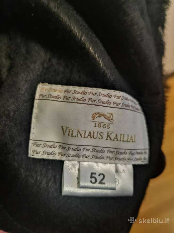 Natūralaus kailio vyriški kailiniai - nuotraukos Nr. 2