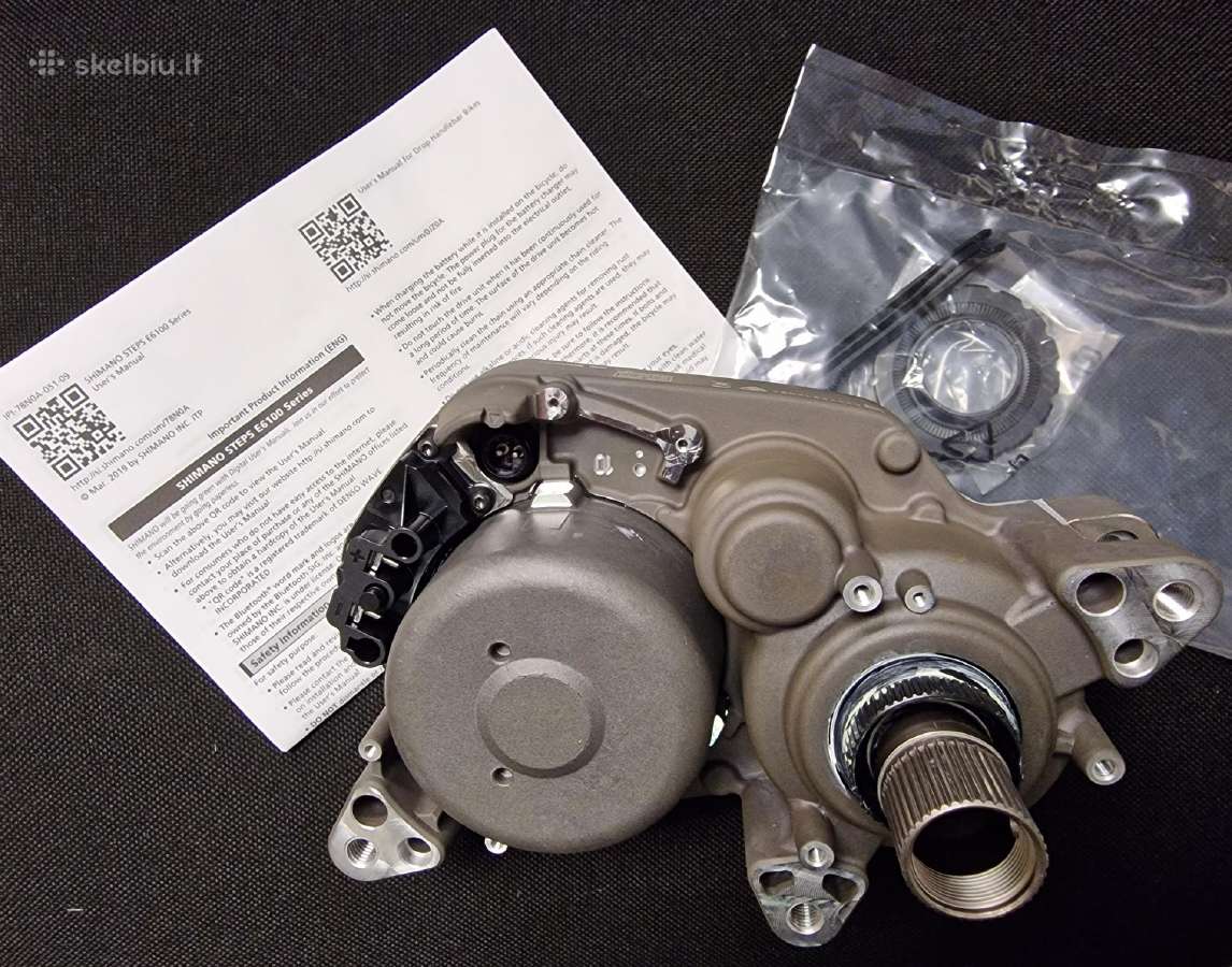 Shimano 160 mm 180mm,e variklis steps du e 6100 - nuotraukos Nr. 5