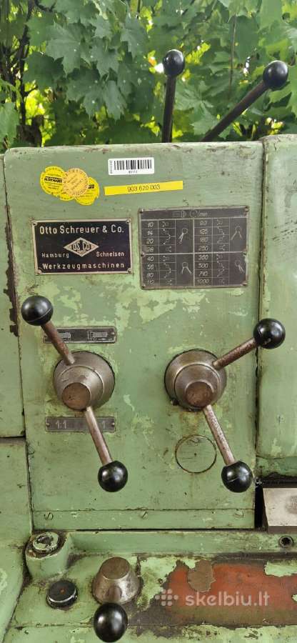 Metalo tekinimo stakles Tos Sn 55 - nuotraukos Nr. 4