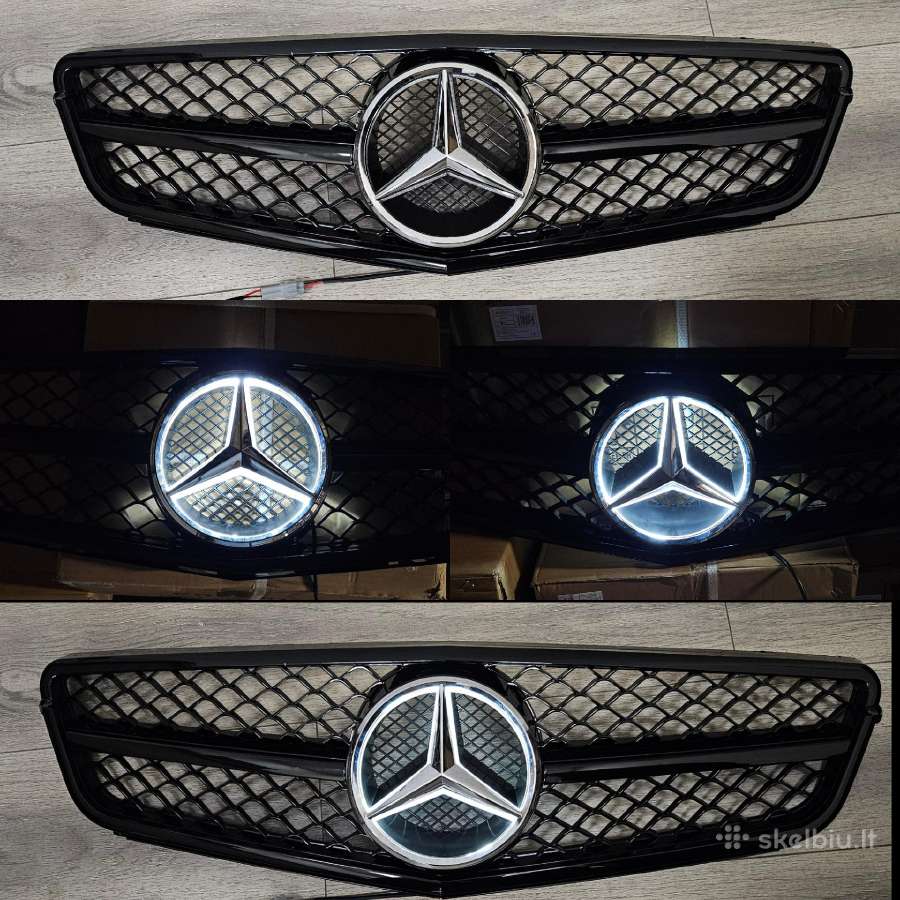 Naujos Mercedes grotelės spoileriai apdailos - nuotraukos Nr. 32