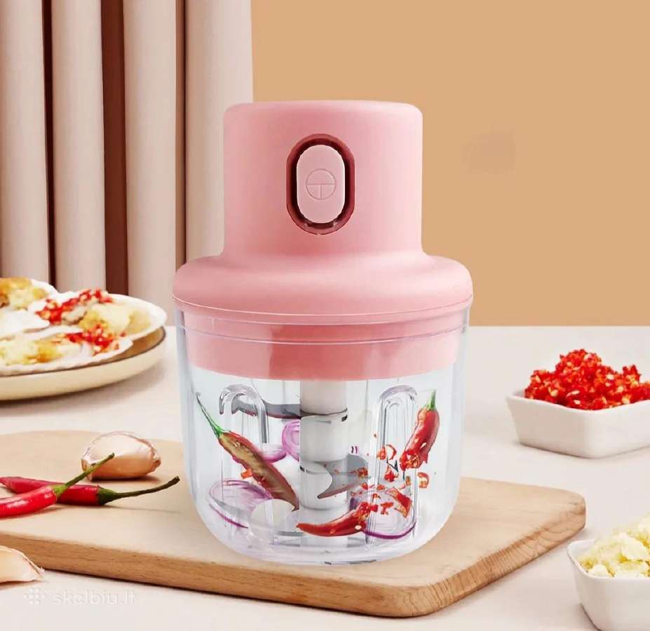 Česnakų smulkintuvas 250ml - nuotraukos Nr. 5